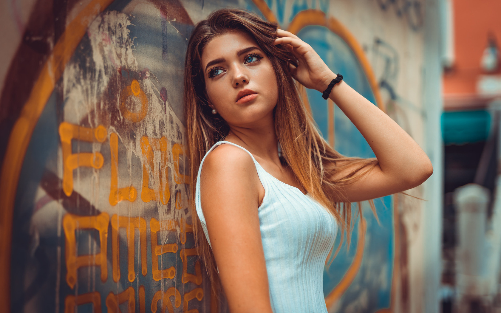 women, marco squassina, portrait, blue eyes