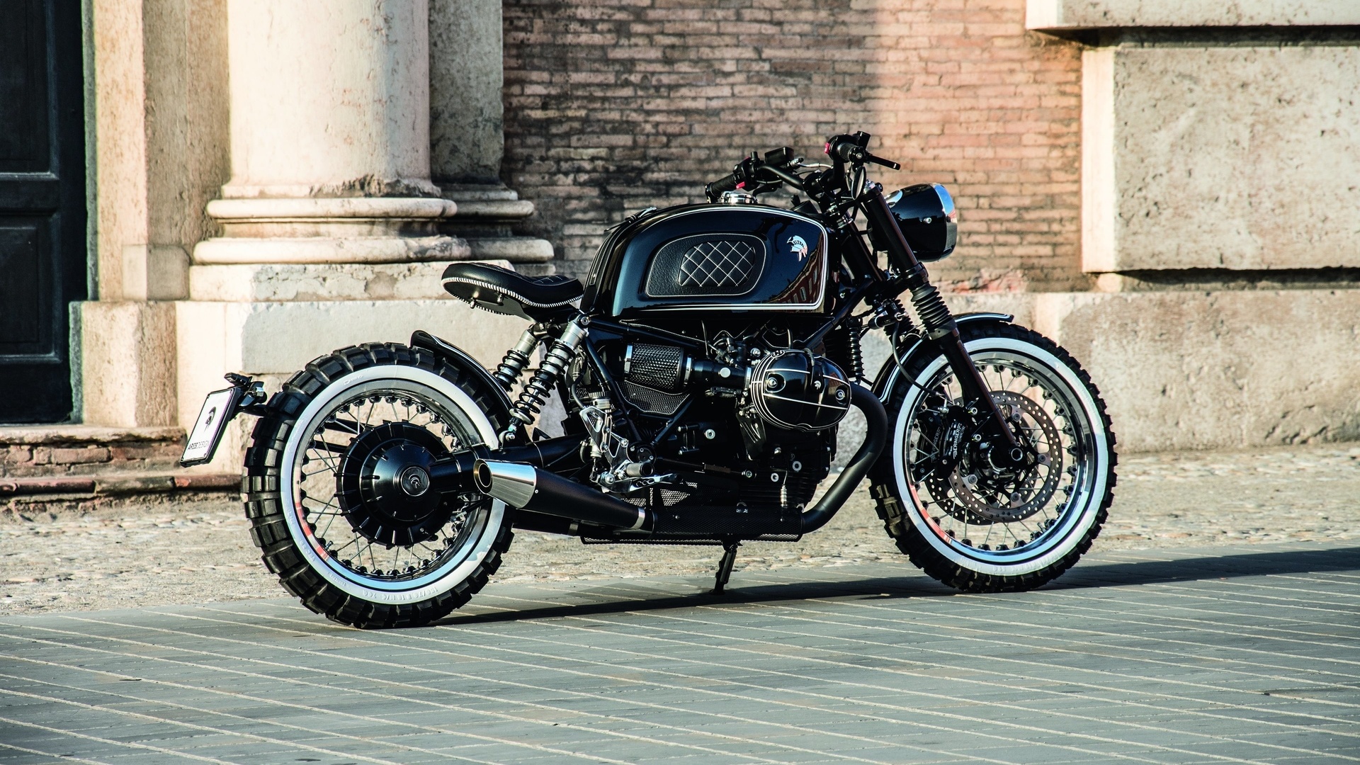 bmw r nine t, motorcycle, bobber, retro, 