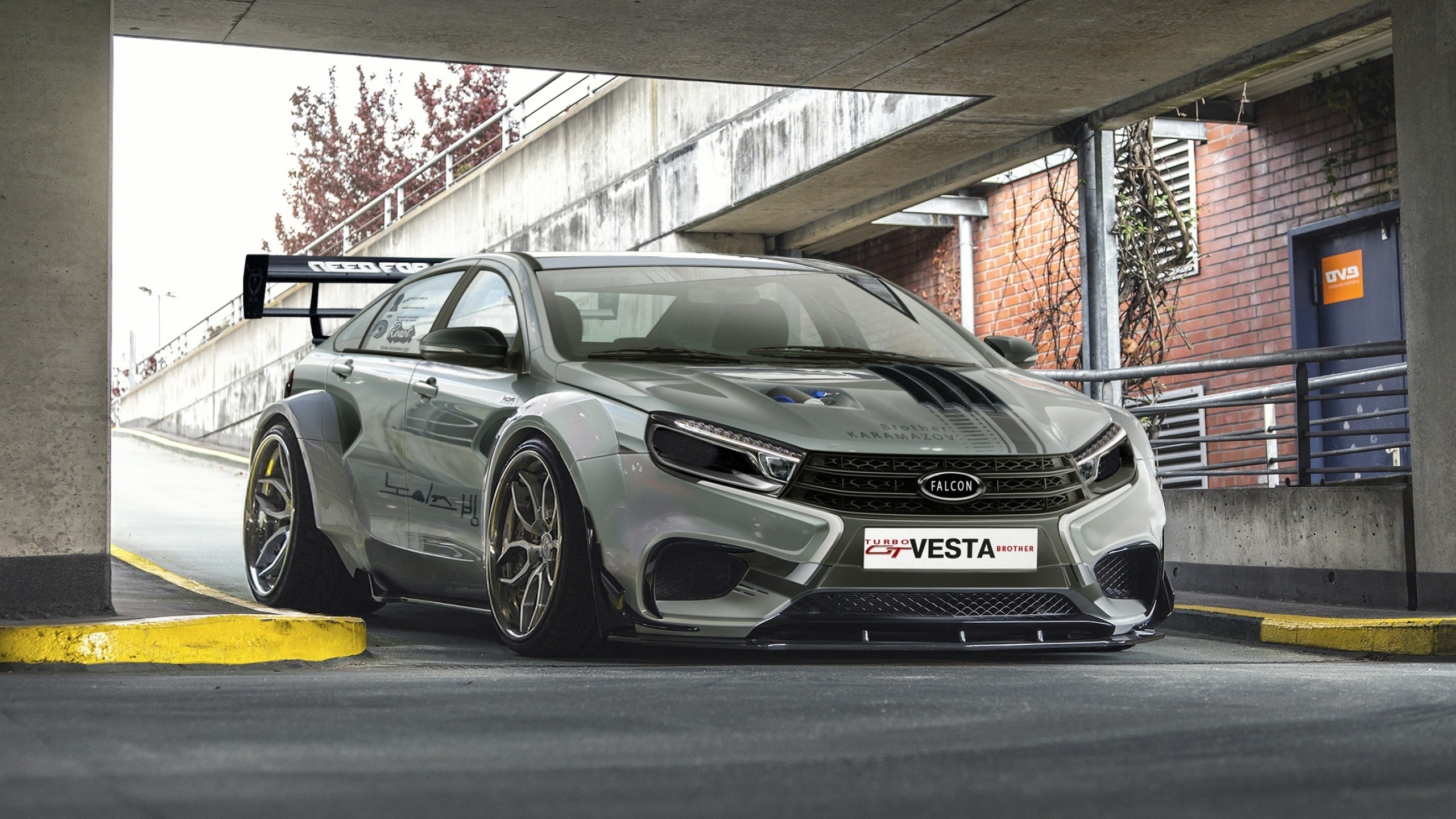 lada vesta, supercars, tuning