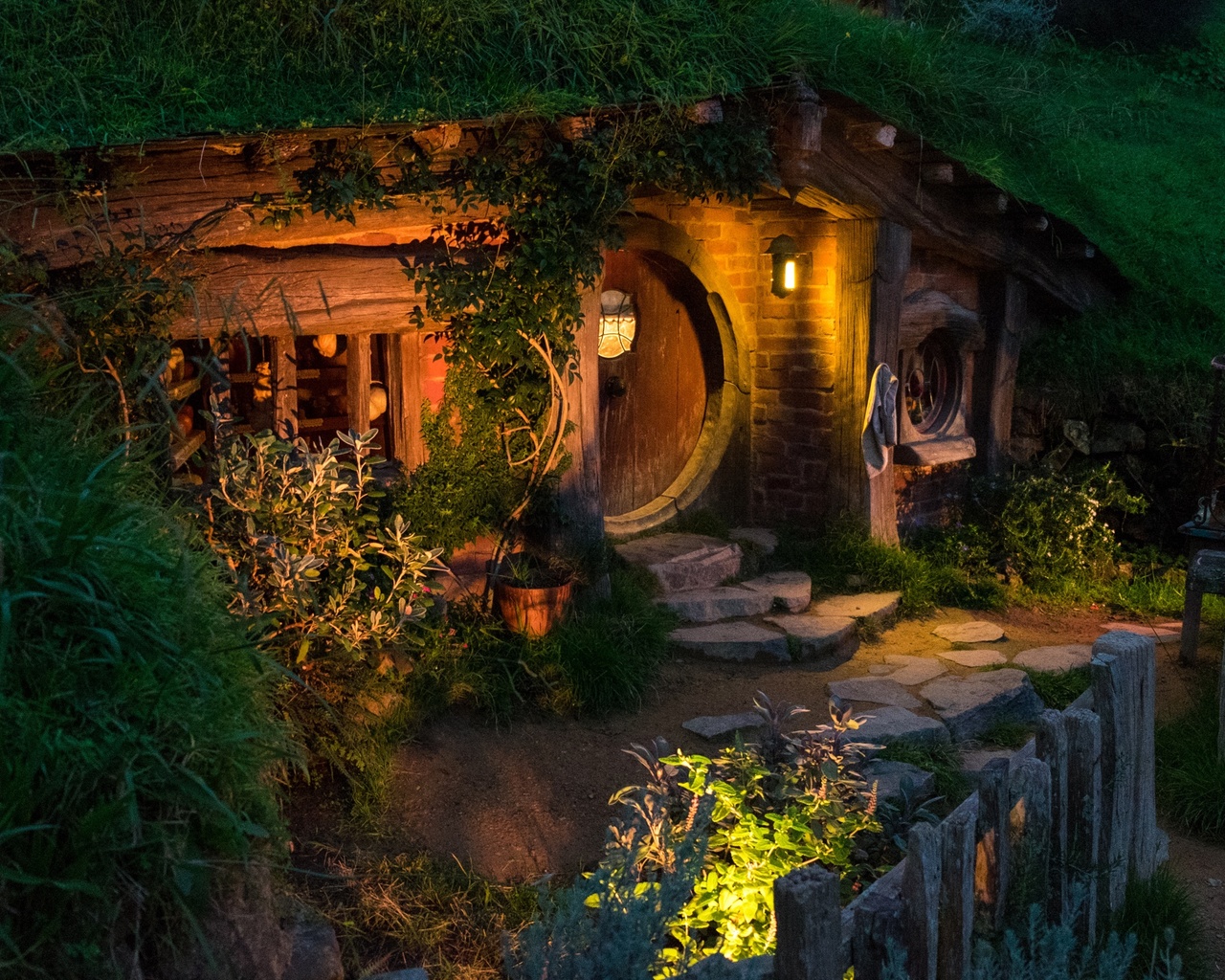 new zealand, matamata, matamata, hobbit house