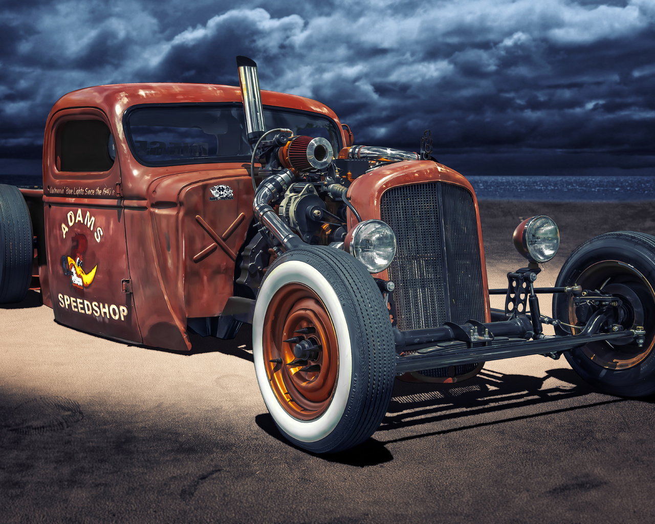 hot rod, v8, , ,