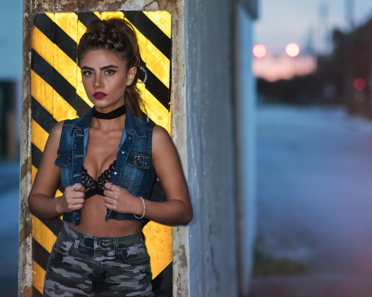 women, christopher rankin, tanned, portrait, denim