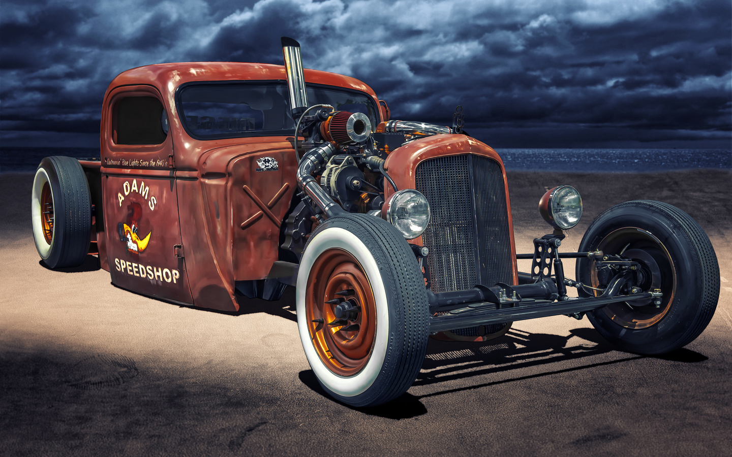 hot rod, v8, , ,