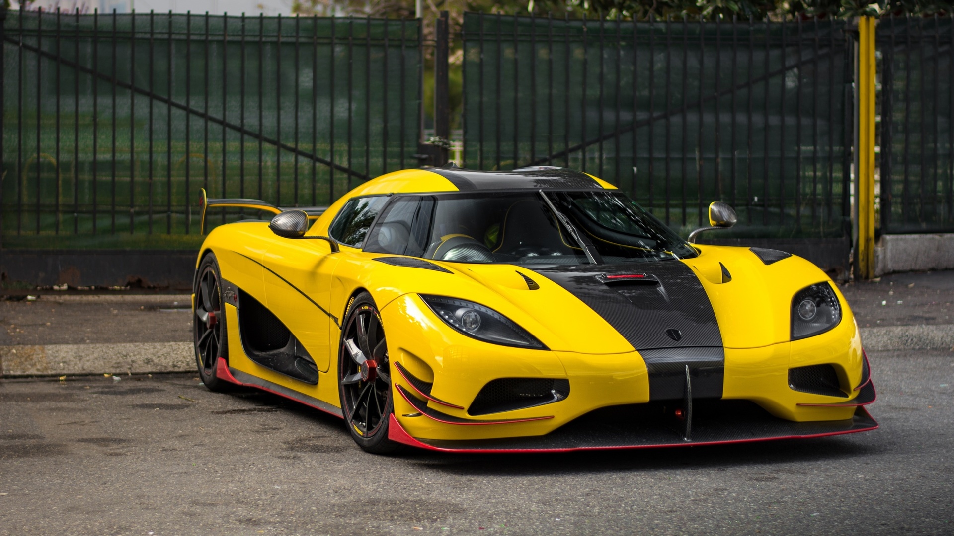 koenigsegg, agera r, yellow, hypercar