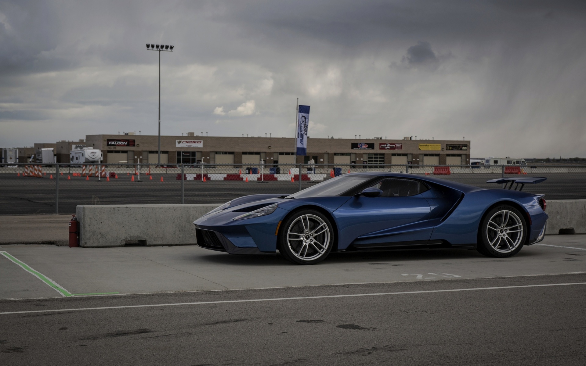 ford, gt, blue