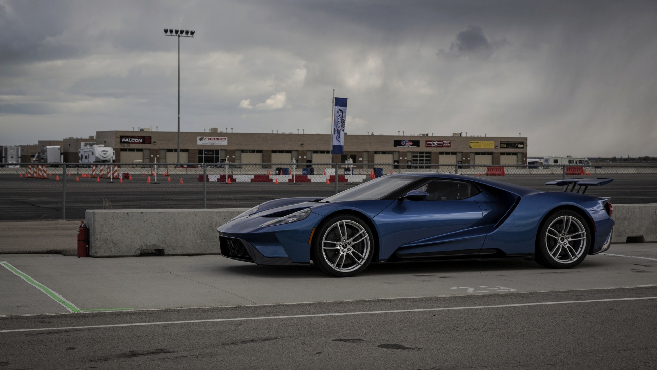 ford, gt, blue