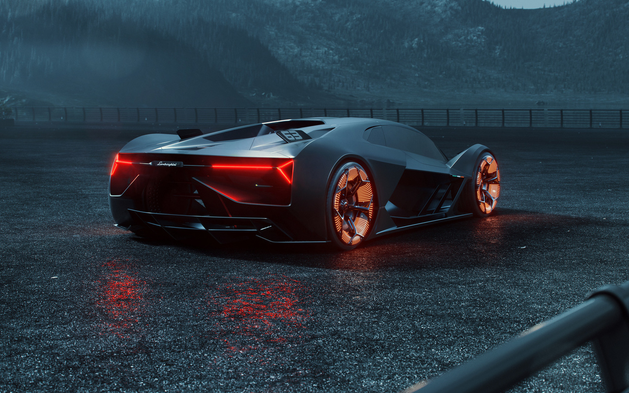 lamborghini, terzo, millennio, 2019,  , 