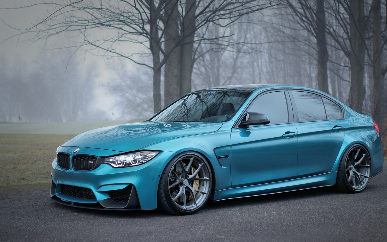 bmw, m3, f80, blue