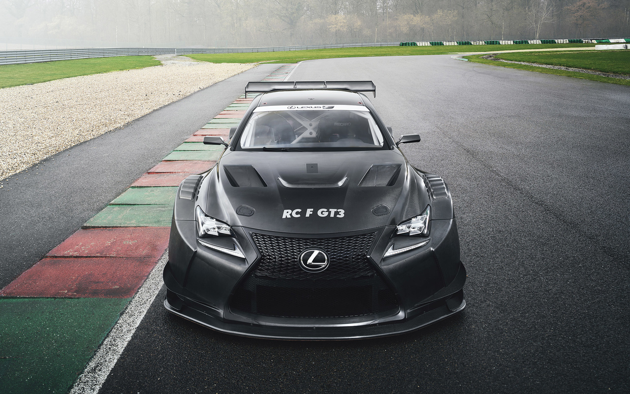 lexus, rc f, gt3, racing car, tuning, carbon