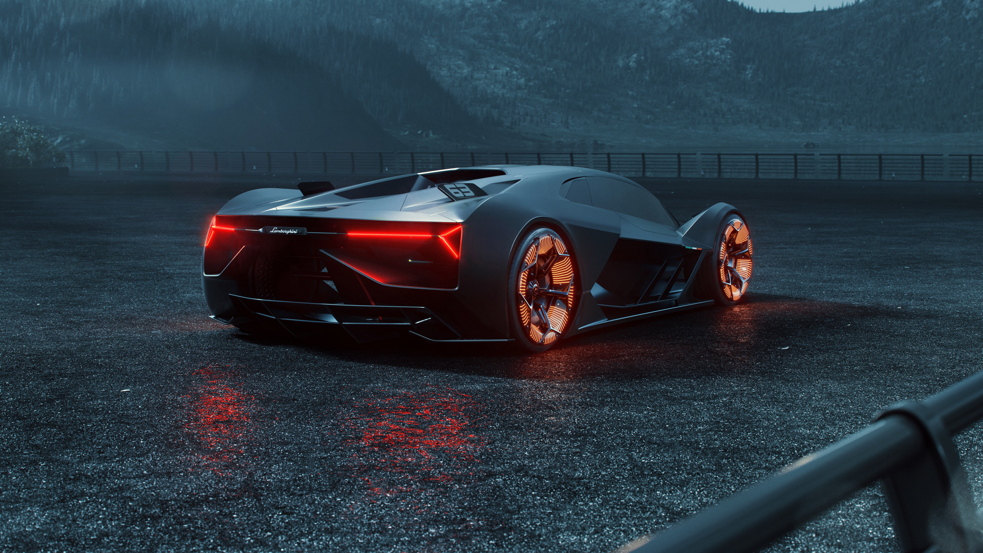 lamborghini, terzo, millennio, 2019,  , 