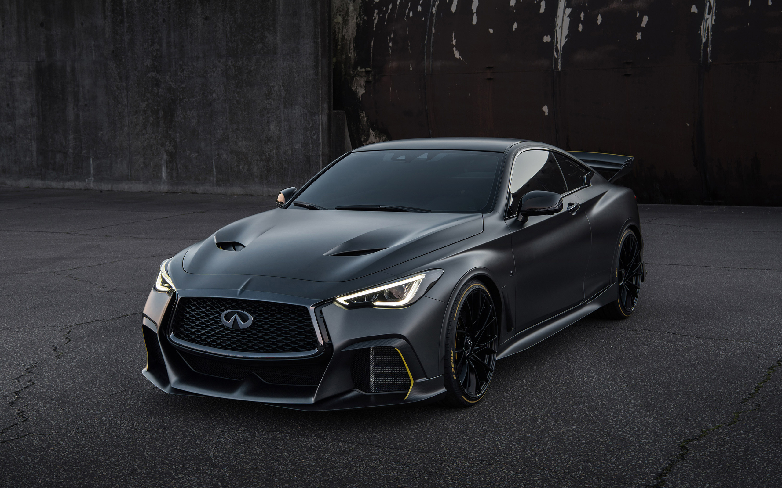 infiniti, q60, gray