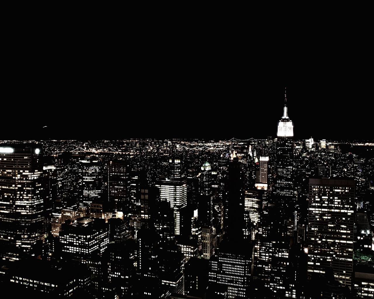 new york, manhattan, panorama