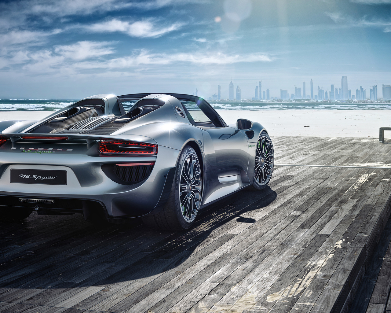 porsche, 918, spyder, dubai