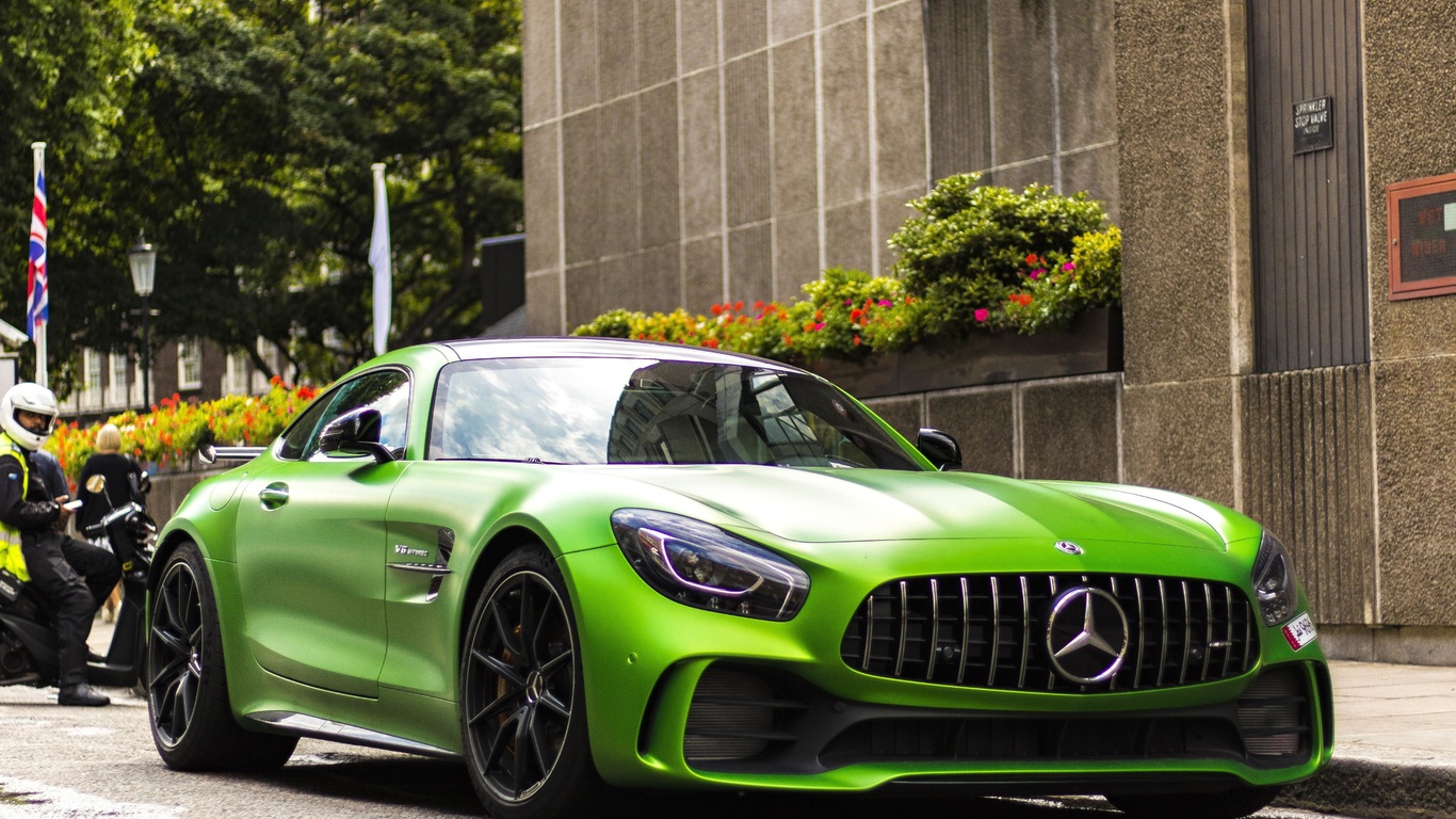 green, mercedes, amg, gt r