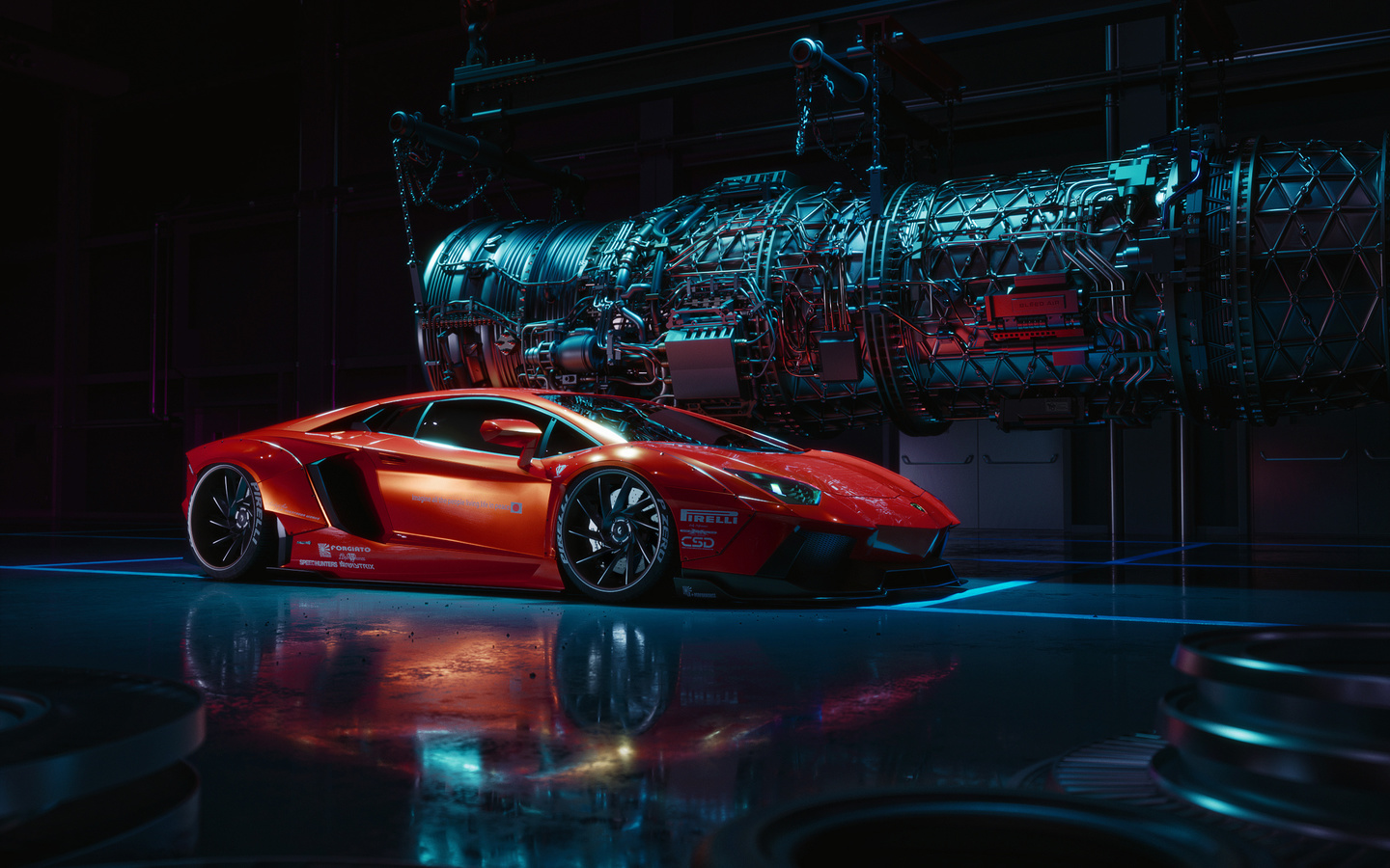 lb, aventador cgi, lamborghini, aventador, cgi