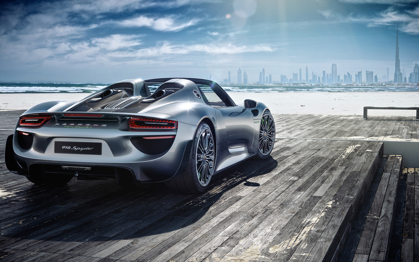 porsche, 918, spyder, dubai