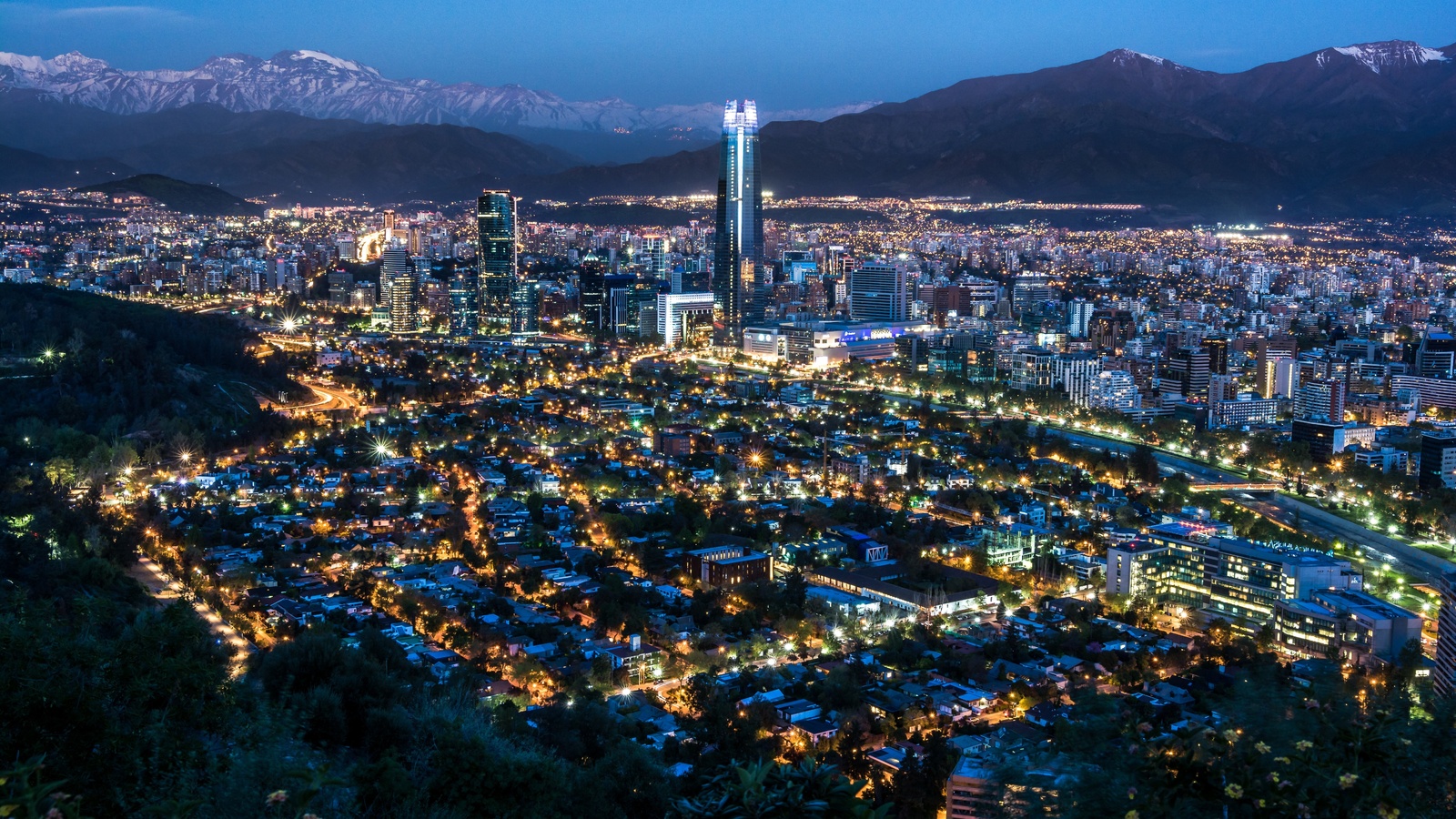 santiago, chile, , , 