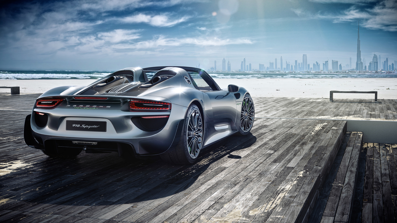 porsche, 918, spyder, dubai