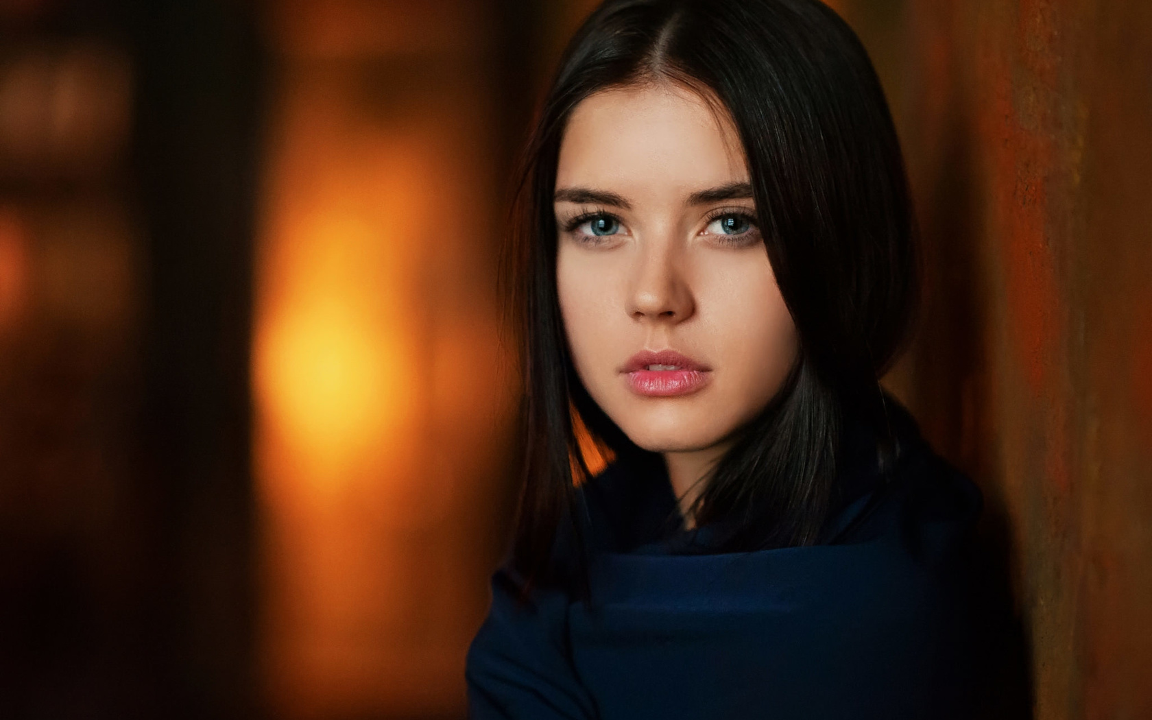 tatyana kozelkina, women, maxim maximov, blue eyes, portrait