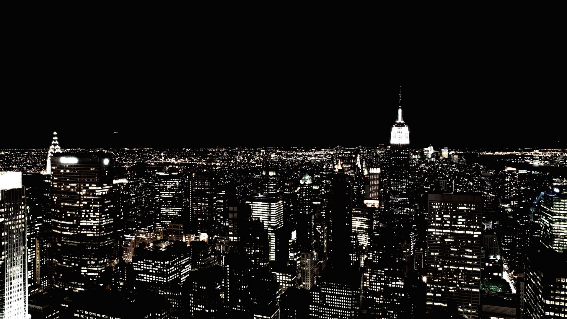 new york, manhattan, panorama