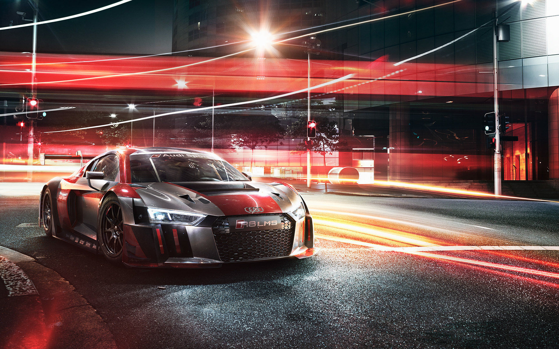 audi, r8, lms