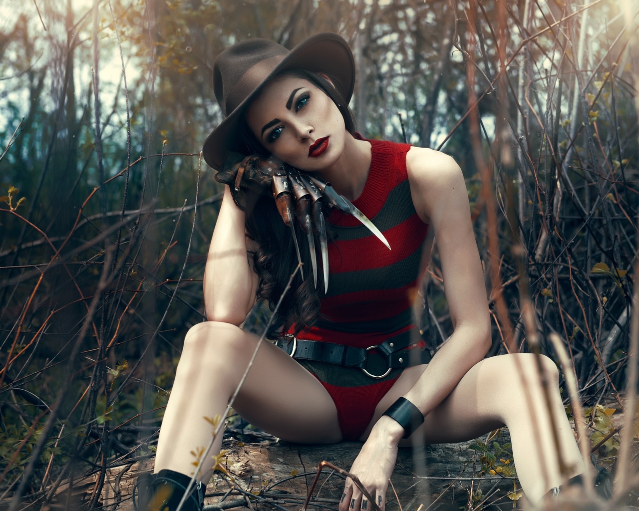 , , , , freddy krueger, cosplay, 