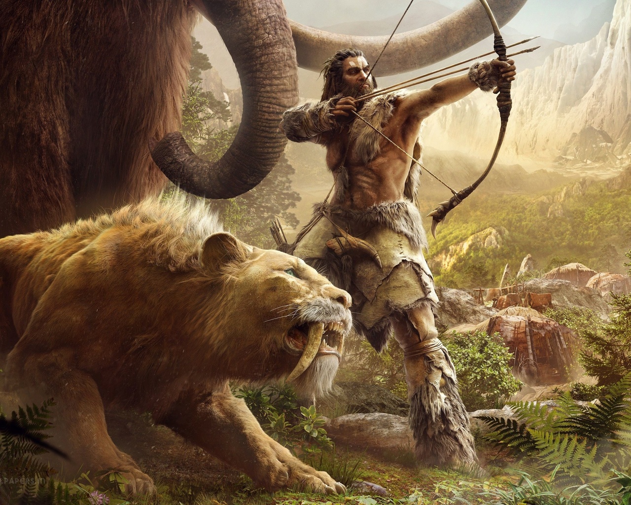 far cry primal, artwork, video games