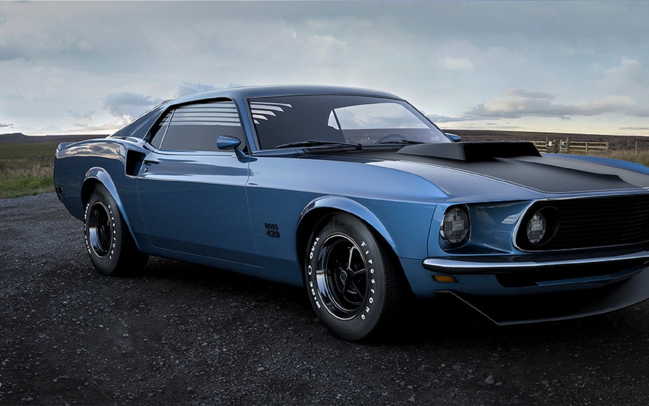 ford, mustang, boss, 429, 1970