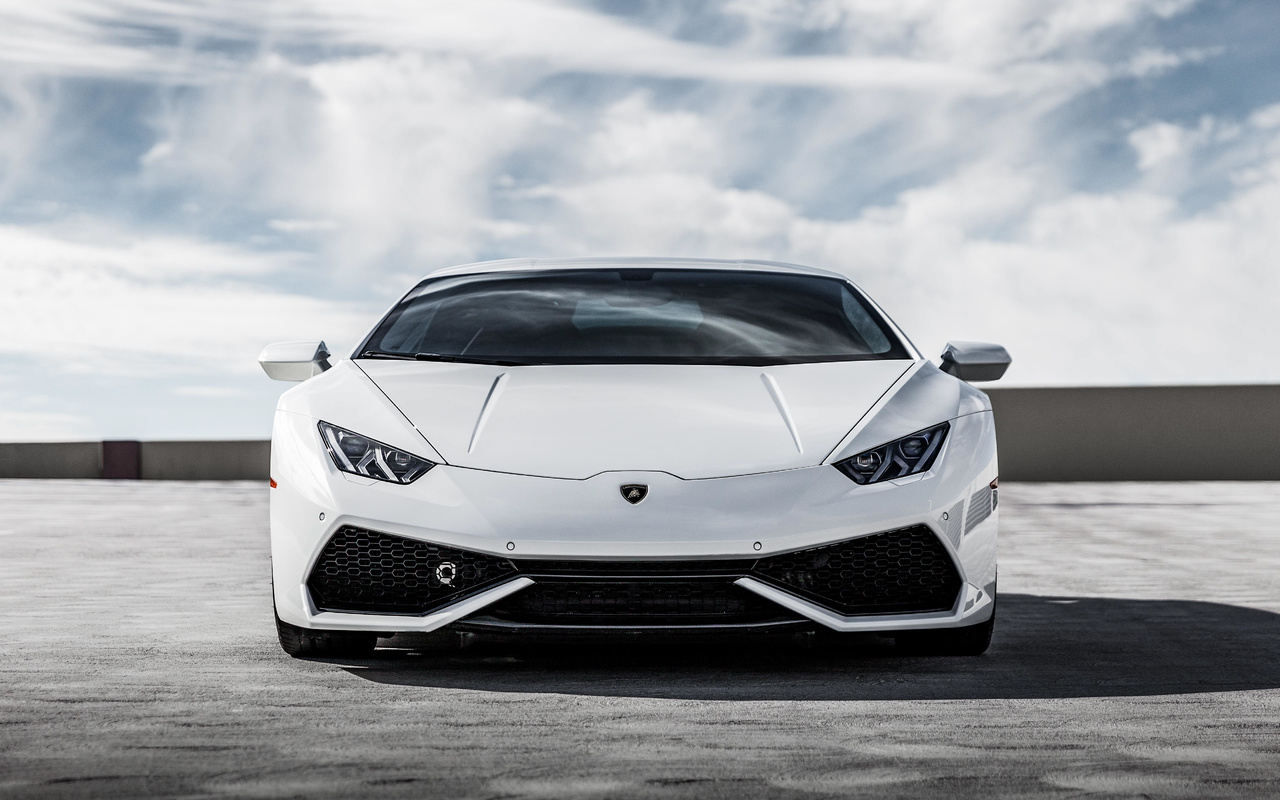 white, lamborghini, huracan,  