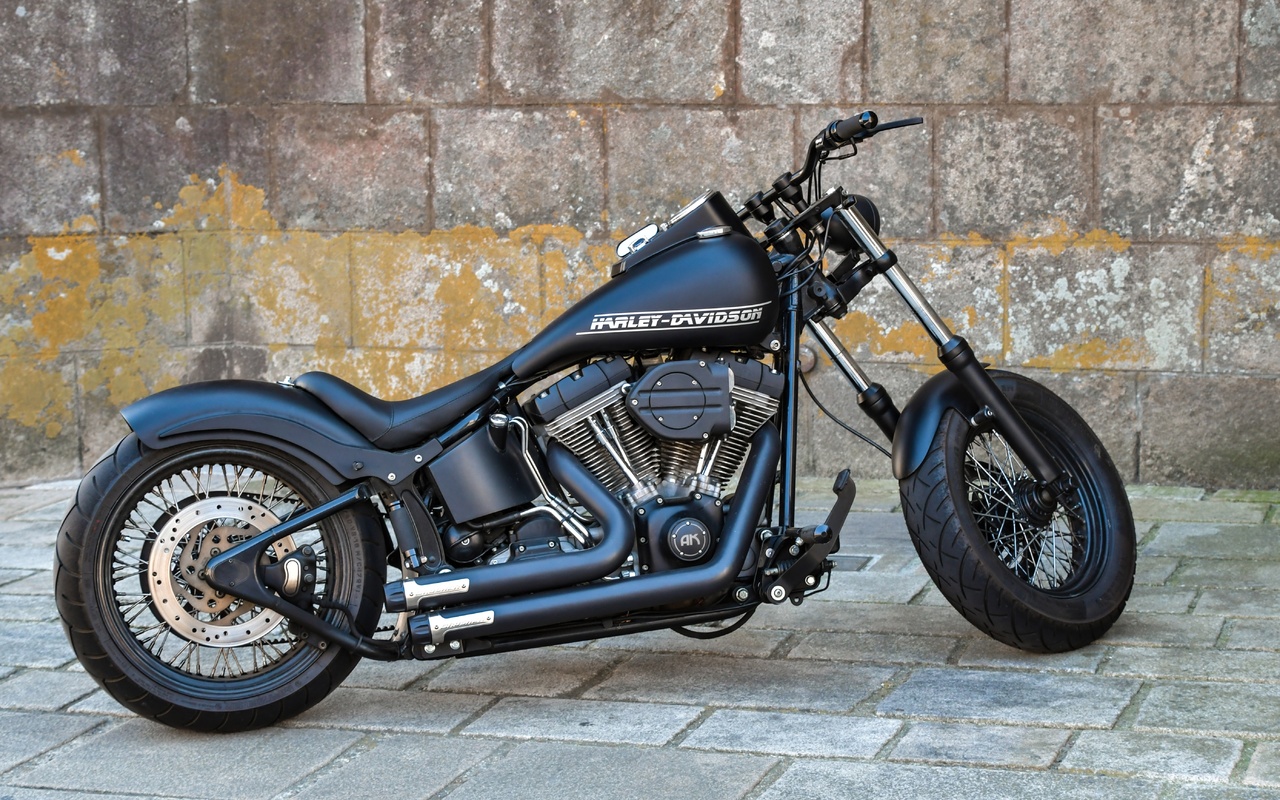 harley-davidson, custom, 