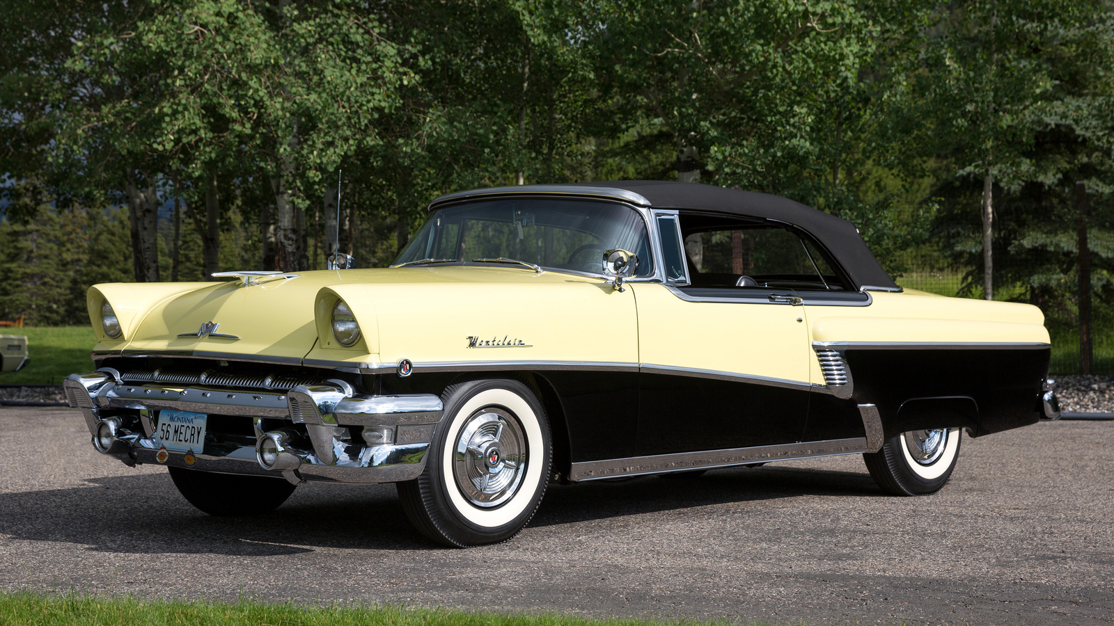 , 1956, mercury, montclair, convertible