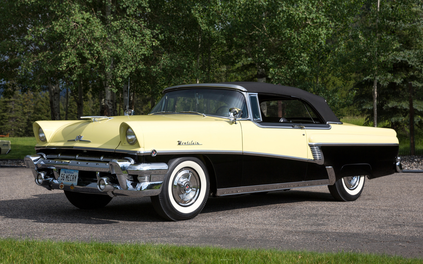 , 1956, mercury, montclair, convertible