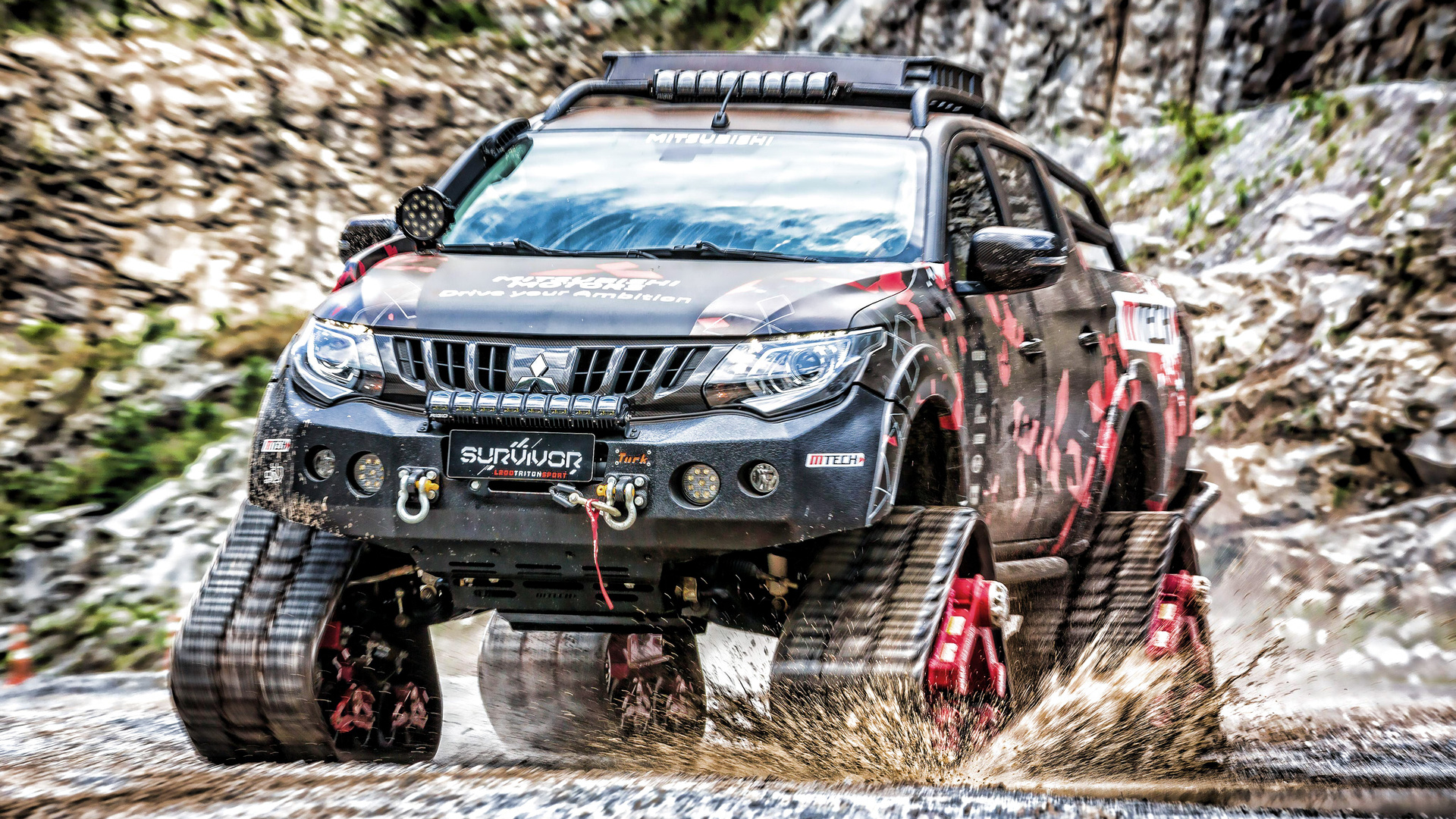 mitsubishi, l200, triton, survivor, offroad, suv