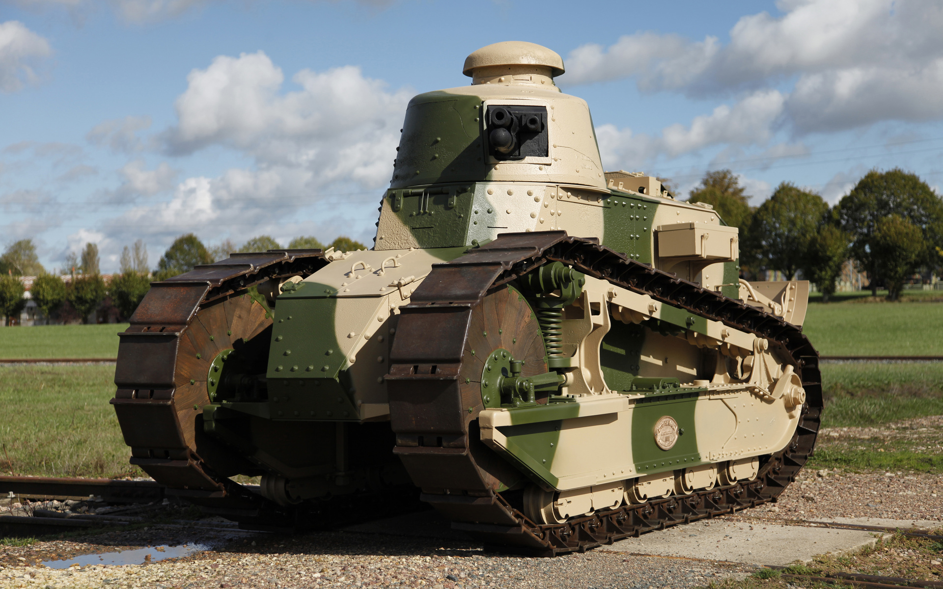 retro, panzer, 1917-18, renault ft-17