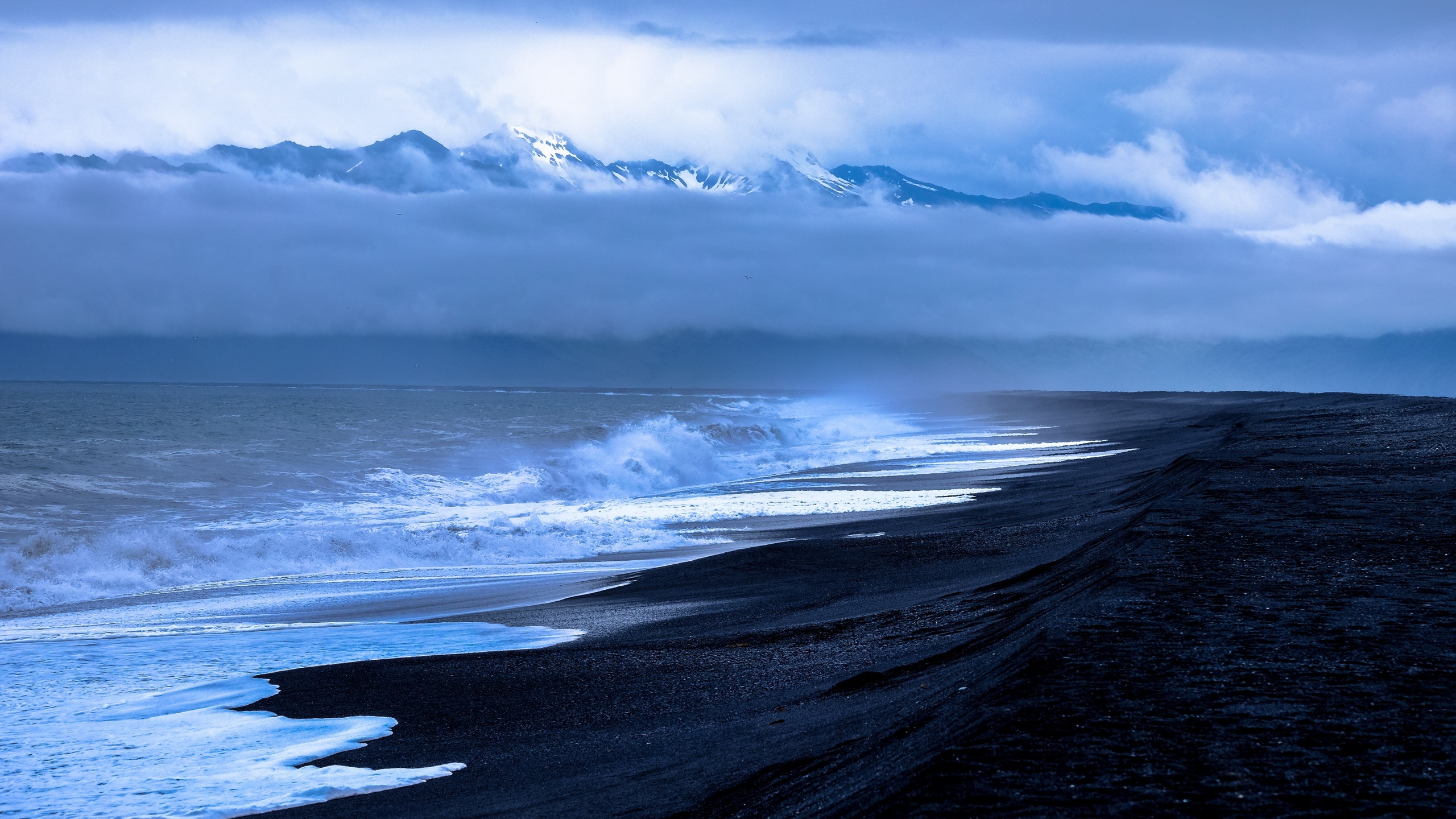 sea, ocean, waves, beach