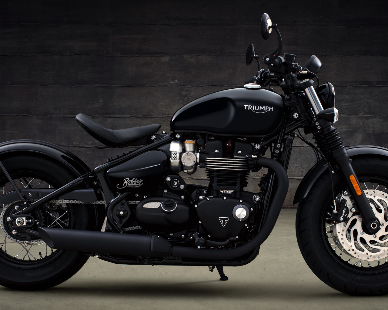 triumph, bonneville, bobber, 