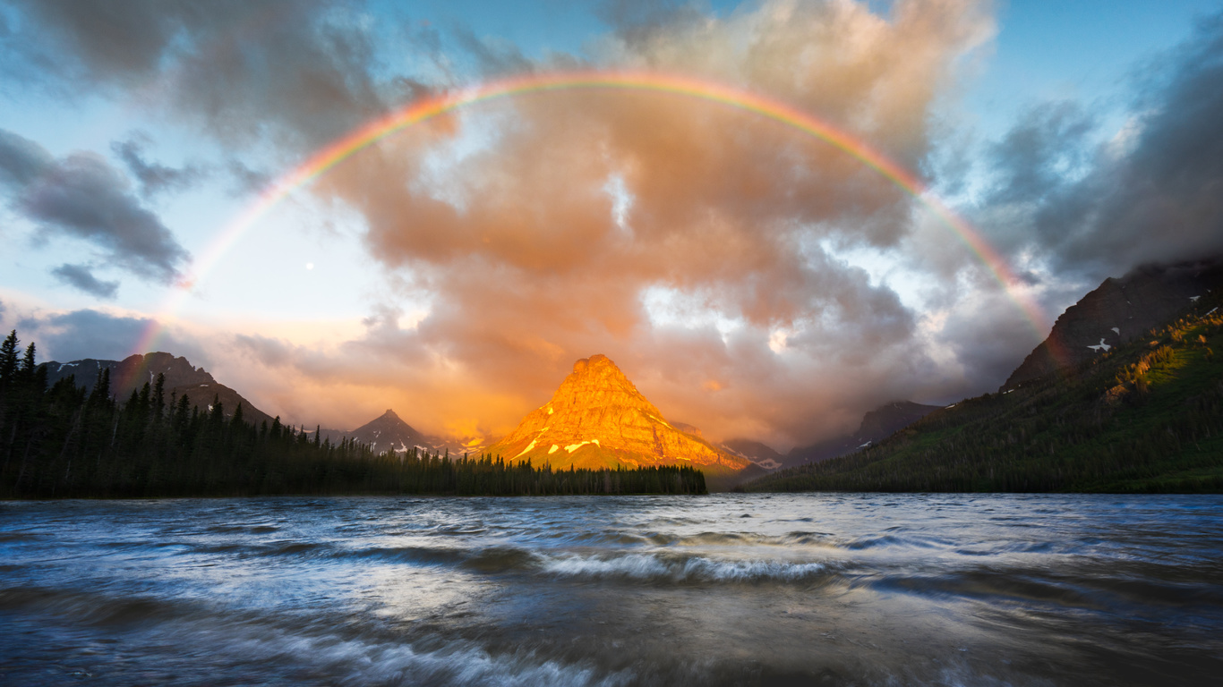 glacier, national park, 