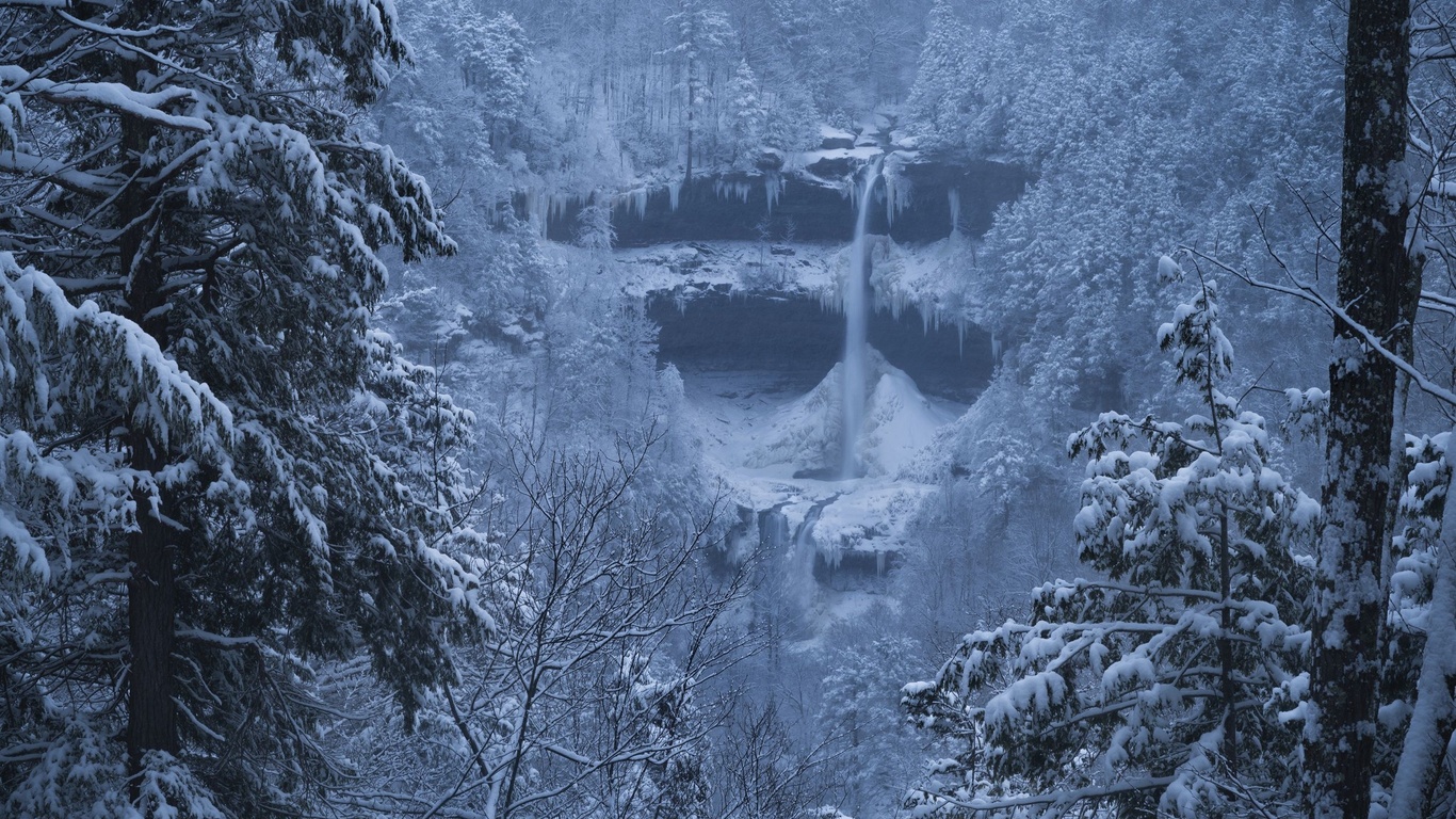 snowstorm, kaaterskill, falls new york, , , , , , , 