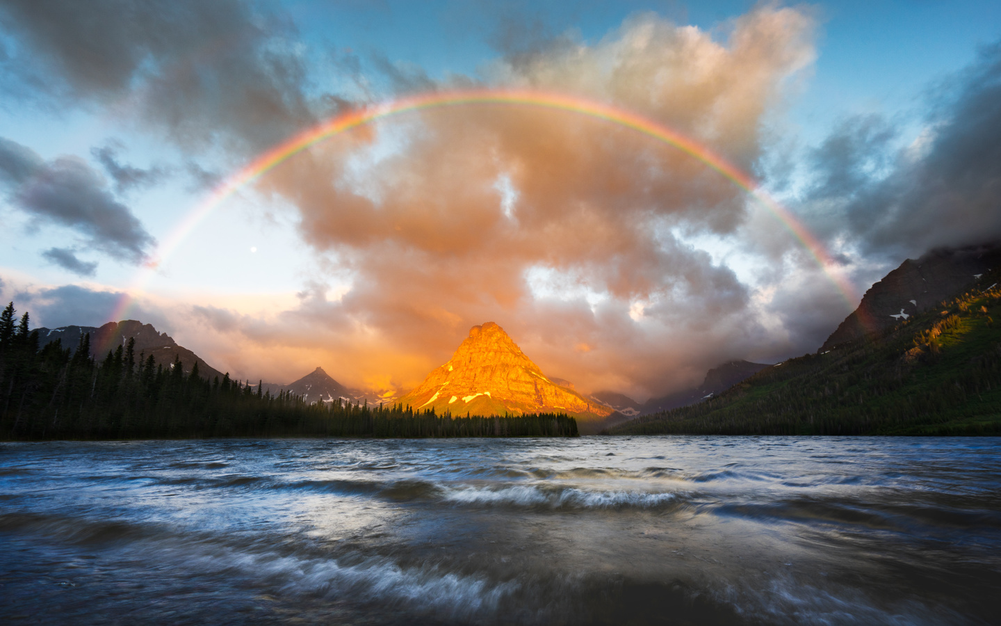 glacier, national park, 