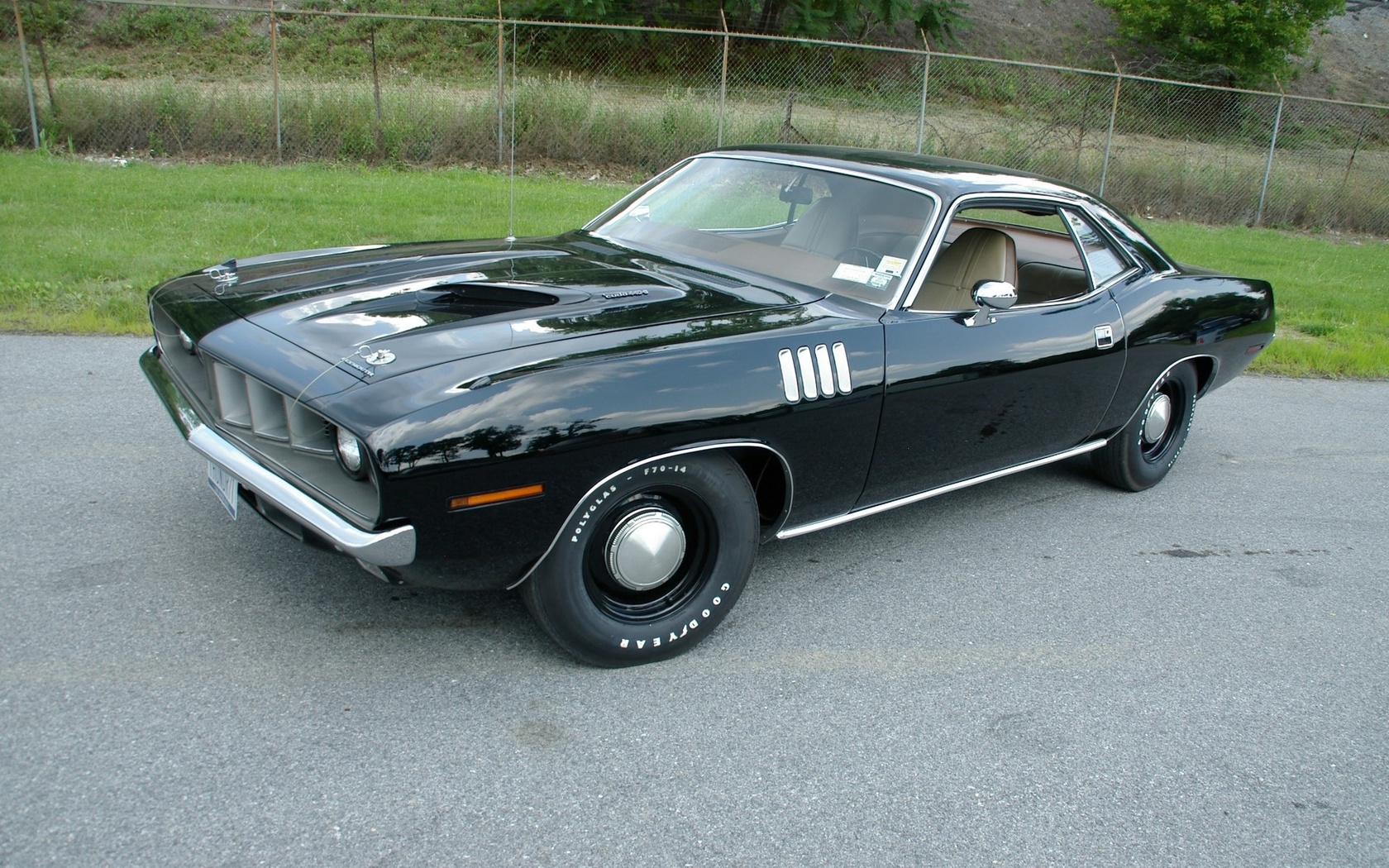 plymouth, cuda, 1971, retro