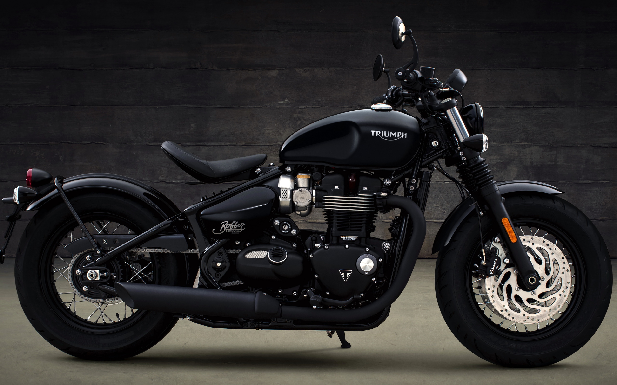 triumph, bonneville, bobber, 