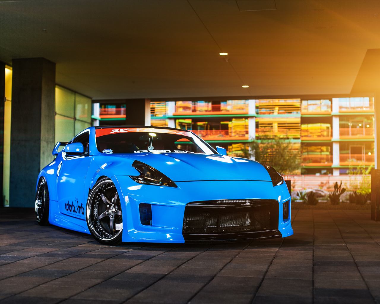 nissan, 370z, vorne