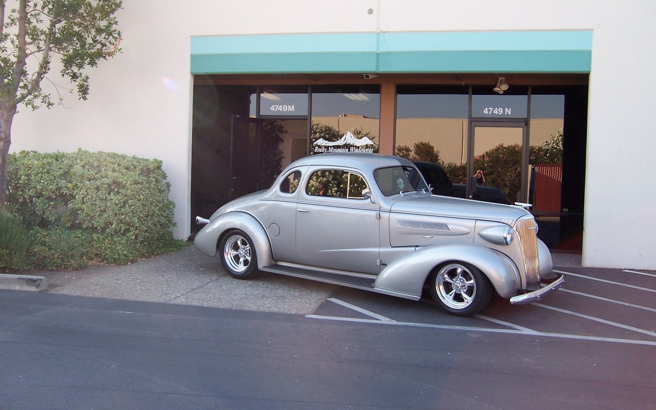 chevrolet, coupe, 1937, retro, custom