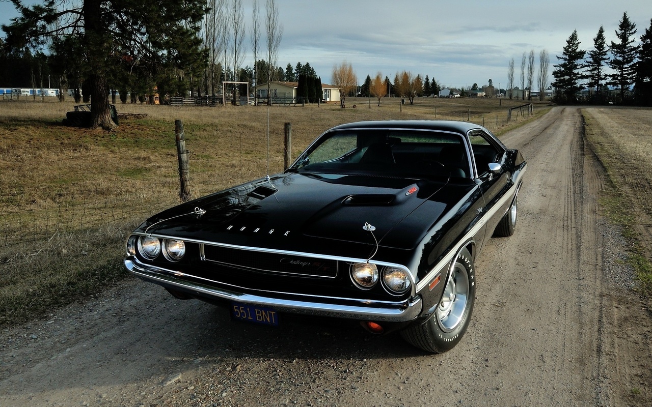 dodge, challenger, rt, 1970