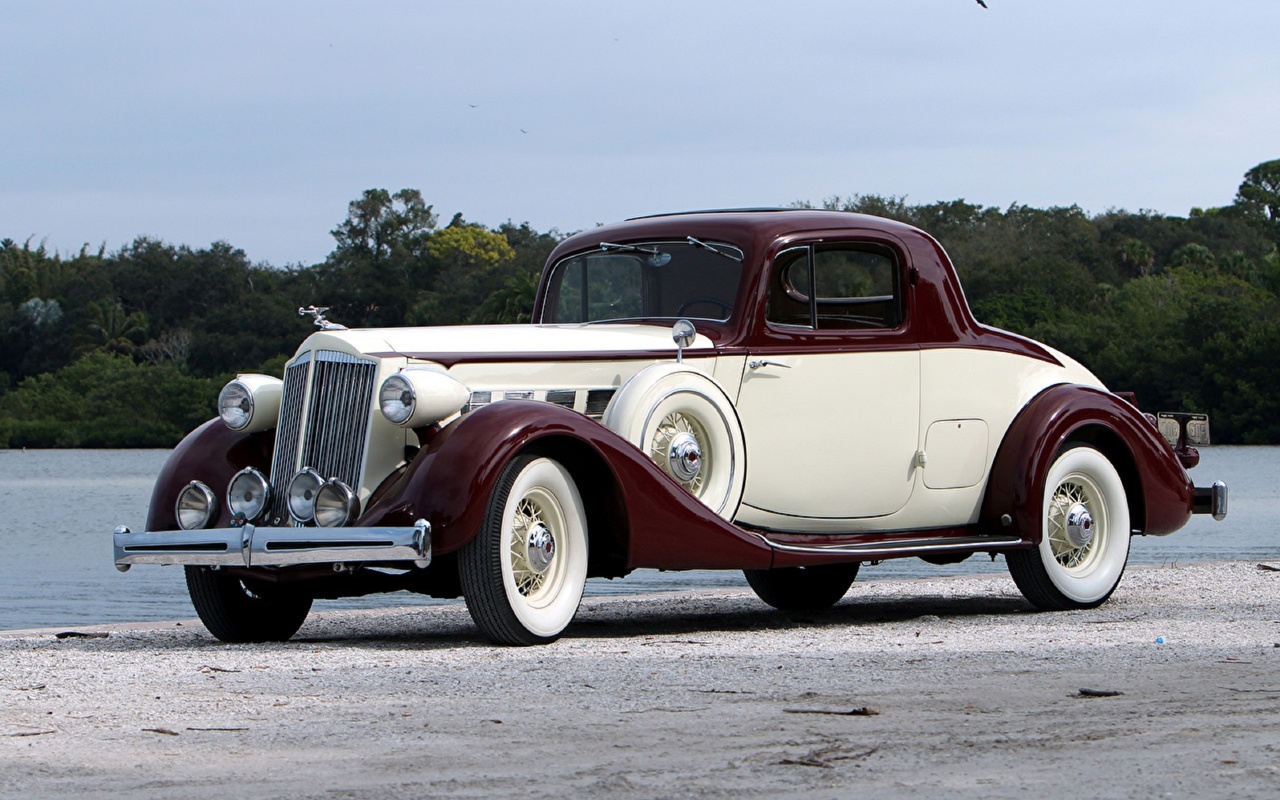 packard, super, eight, coupe, 1936