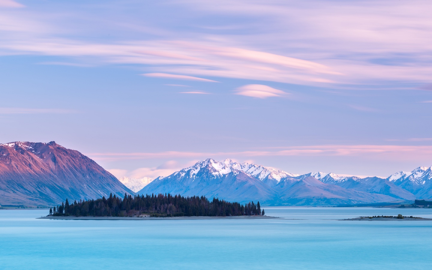 , ,  , lake tekapo, new zealand, mountains, sky clouds