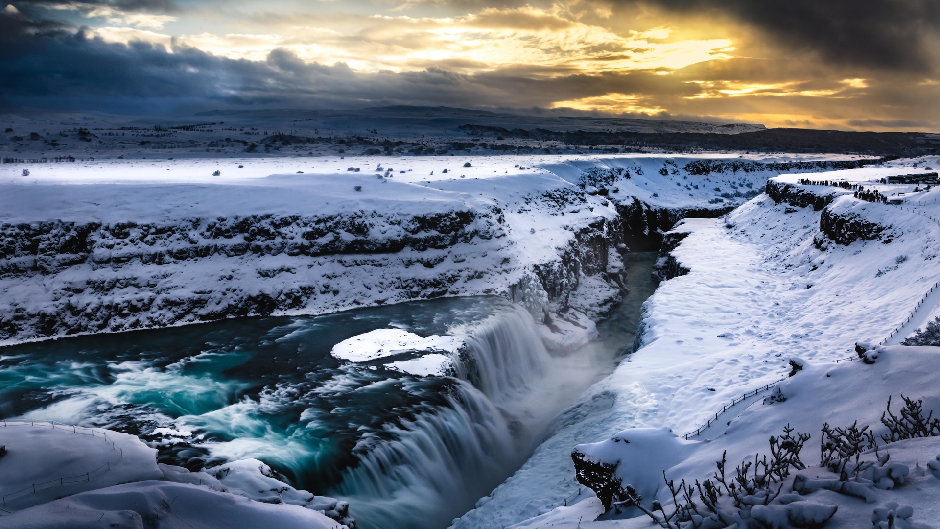 gullfoss, waterfall, iceland, , , , 