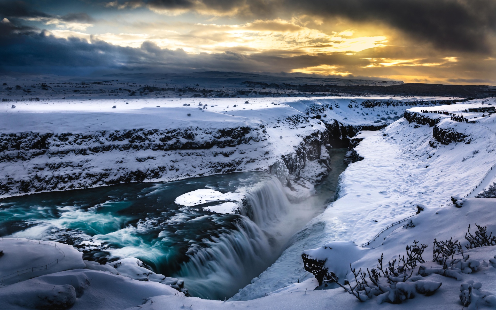 gullfoss, waterfall, iceland, , , , 