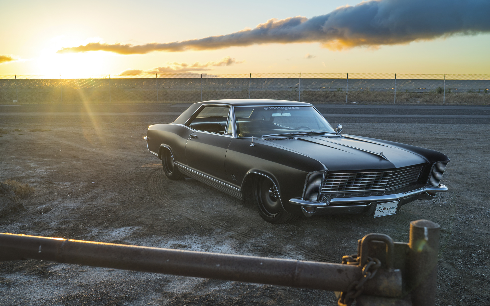 black, 1965, matte, riviera, buick