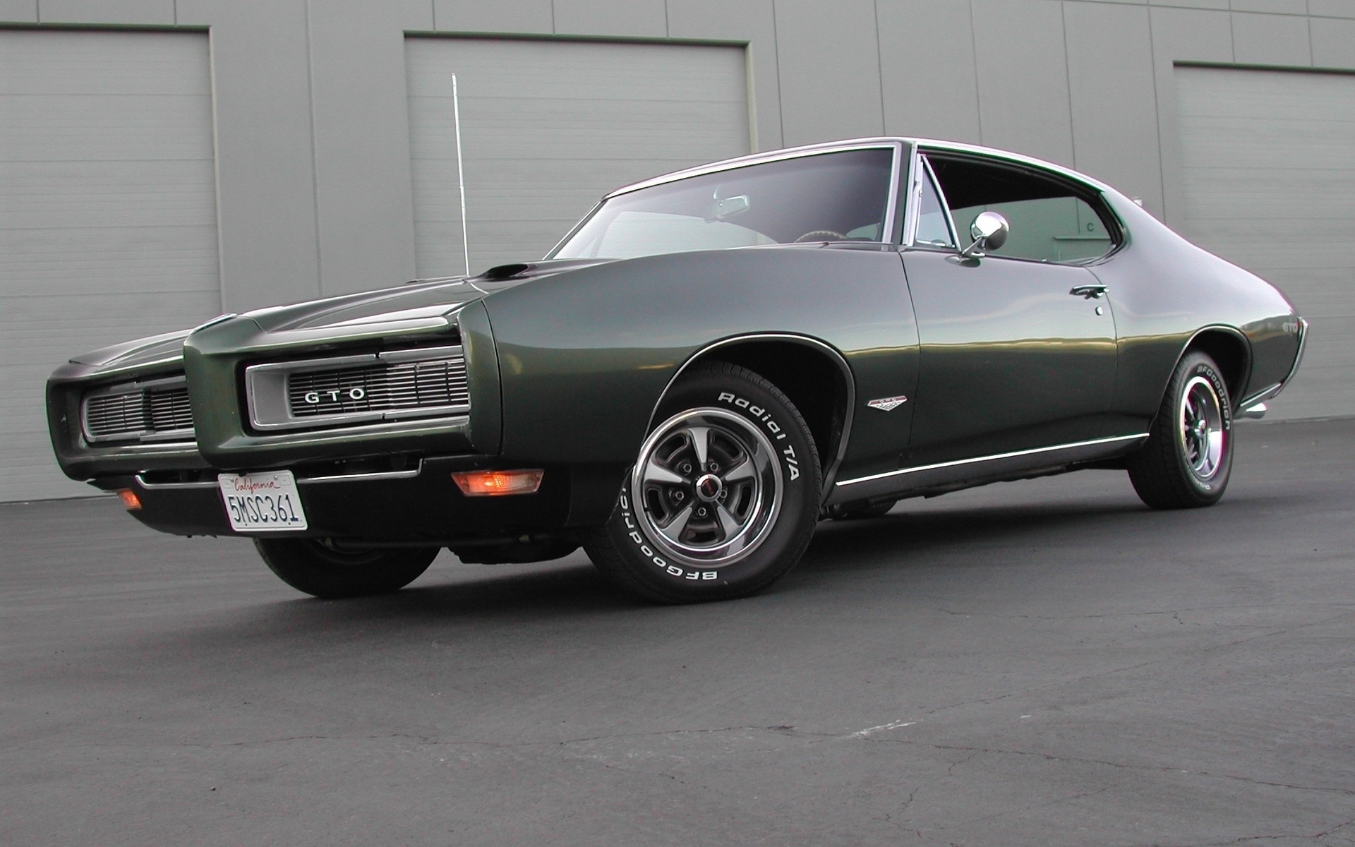 pontiac, gto, 1969, retro